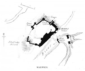 Warwick Castle Plan